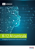 UNESCO K-12 AI curricula cover